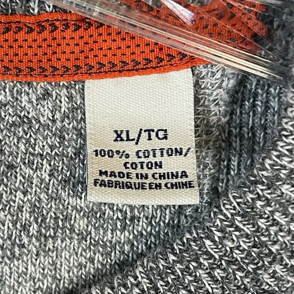 Tommy Bahama Sweatshirt Mens XL Gray Denver Broncos NFL Long‎ Sleeve Knit